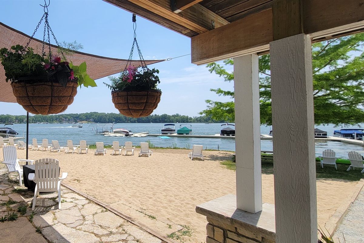 Petite Lake Resort beachfront lake view, Petite Lake Antioch IL